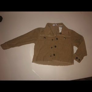 Camel Corduroy Jacket